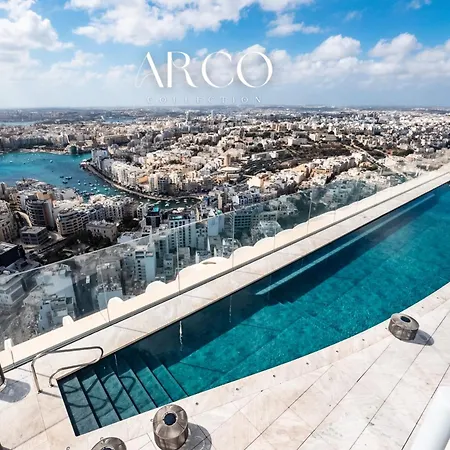 Cozy Mercury Tower With Rooftop Pool By Arcocollection Daire Saint Julian's