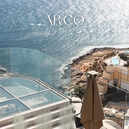 Daire Cozy Mercury Tower With Rooftop Pool By Arcocollection Saint Julian's